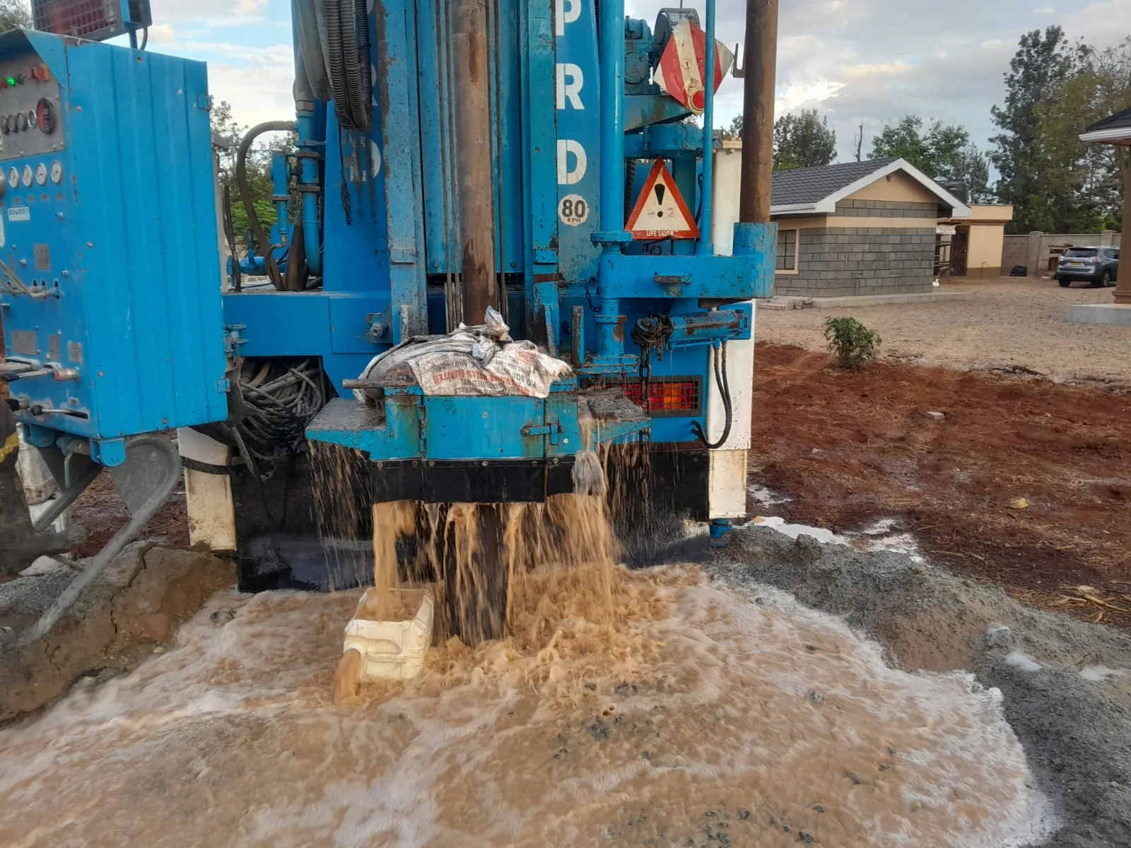 Test Pumping in Nairutia, Kieni